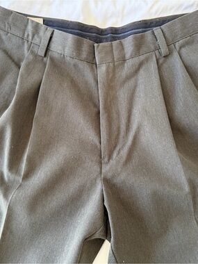 Dockers Olive Green Men's Cuffed Pants - 34